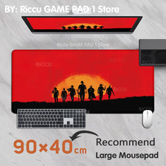 Red Dead Redemption 2 Mouse Pad Gamer Desk Mat E-sports