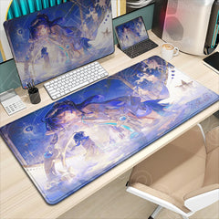 Anime Desk Mat Wuthering Waves Luno Qiuyuan Mousepad
