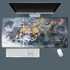 Honkai Star Rail Cyrene Castorice Lock Edge Mousepad Chrysos Heir Desk Mat