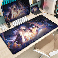 Anime Desk Mat Wuthering Waves Luno Qiuyuan Mousepad