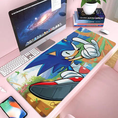 Sonic The Hedgehog Mouse Pad Gaming Desk Mat