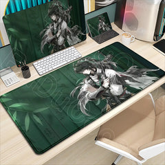 Anime Desk Mat Wuthering Waves Luno Qiuyuan Mousepad