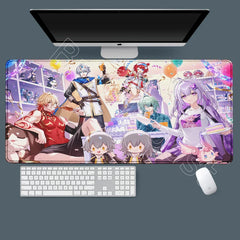 Honkai Star Rail Cyrene Castorice Lock Edge Mousepad Chrysos Heir Desk Mat