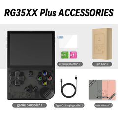 ANBERNIC 64 Bit RG 35XXPRO RG35XX PLUS Retro Handheld Game Console Built-in 64G TF 5K+ with HD TV Out