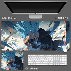 Dragon Ball Z Goku Super Saiyan Mouse Pad Gaming Desk Mat