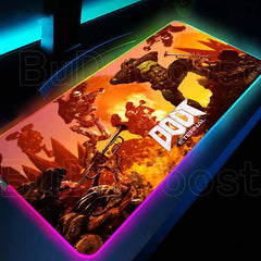 DOOM Eternal Mouse Pad RGB E-Sports Desk Mat