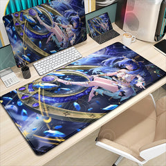 Anime Desk Mat Wuthering Waves Luno Qiuyuan Mousepad