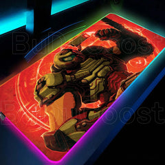 DOOM Eternal Mouse Pad RGB E-Sports Desk Mat