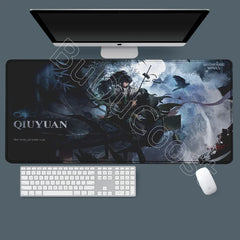 Anime Desk Mat Wuthering Waves Luno Qiuyuan Mousepad