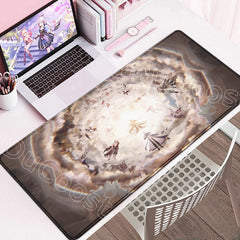 Honkai Star Rail Cyrene Castorice Lock Edge Mousepad Chrysos Heir Desk Mat