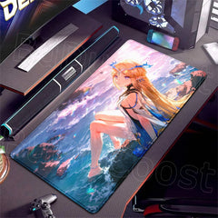 Kawaii Girl Cartethyia Mouse Pad Game Wuthering Waves