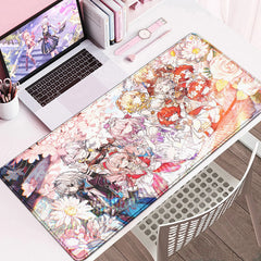 Honkai Star Rail Cyrene Castorice Lock Edge Mousepad Chrysos Heir Desk Mat