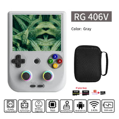 ANBERNIC RG406V Retro Video Games 4" IPS Multi-touch Screen Android 13 PSP PS2