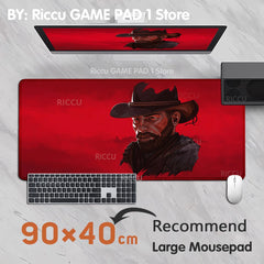 Red Dead Redemption 2 Mouse Pad Gamer Desk Mat E-sports