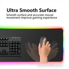 RGB Mouse Pad O-One-Piece LED Luminescence Mat
