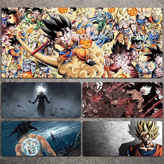 Dragon Ball Z Goku Super Saiyan Mouse Pad Gaming Desk Mat