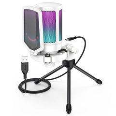 USB Microphone for Gaming Streaming with Pop Filter