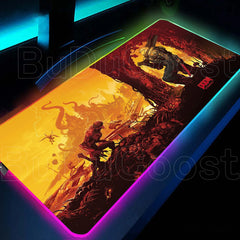 DOOM Eternal Mouse Pad RGB E-Sports Desk Mat
