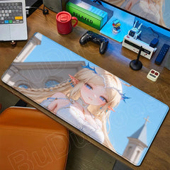 Kawaii Girl Cartethyia Mouse Pad Game Wuthering Waves