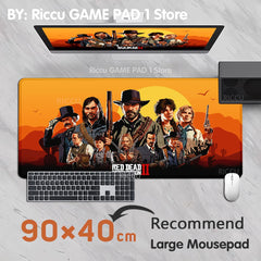 Red Dead Redemption 2 Mouse Pad Gamer Desk Mat E-sports