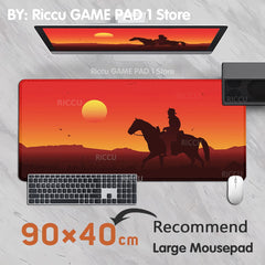Red Dead Redemption 2 Mouse Pad Gamer Desk Mat E-sports