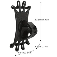 Multifunctional Rotating Silicone Bike Phone Clip