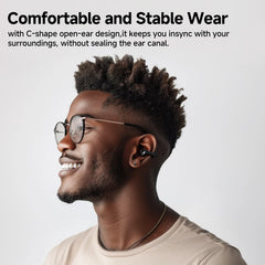 Bluetooth 5.4 Wireless Crossky C30 Ear Clip Earphones