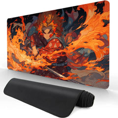 Demon Slayer Mousepads Kimetsu No Yaiba Mouse Pad Uzui Tengen Gaming Desk Mat Mouse Pad