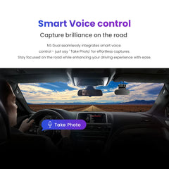 Front and Rear 4K Ultra HD Resolution Dash Camera