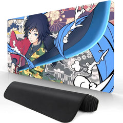 Demon Slayer Mousepads Kimetsu No Yaiba Mouse Pad Uzui Tengen Gaming Desk Mat Mouse Pad