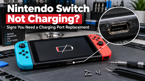 Nintendo Switch Not Charging? Signs You Need a Charging Port Replacement