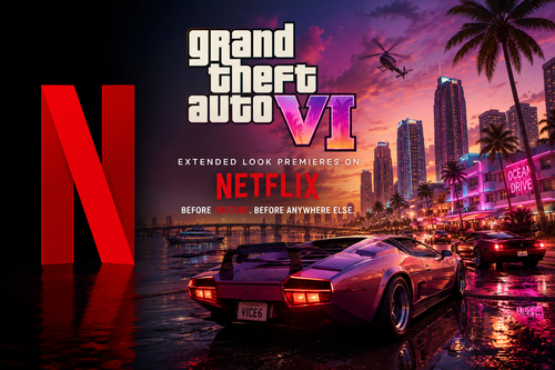GTA VI's Extended Look Is Premiering on Netflix — Before YouTube, Before Anywhere Else
