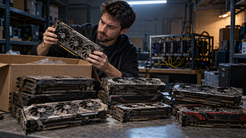 A Gamer Just Found 12 Old Crypto-Mining GPUs in Storage — Here's What That Means for Buying Used