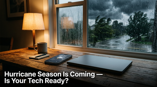 Protecting Your Phone, Laptop, and Devices Before Hurricane Season Hits South Florida