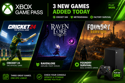 Three New Games Just Landed on Xbox Game Pass — Here's What's Worth Playing
