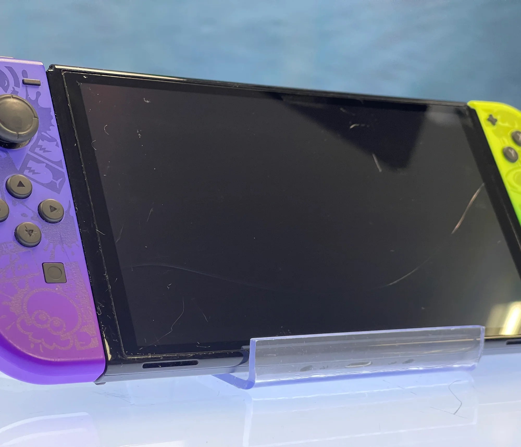 Nintendo Switch OLED Crack Glass Only Solution Repair