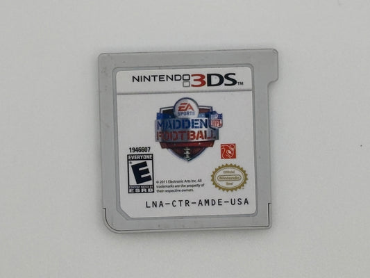 Madden Football NFL 3DS Cartridge only