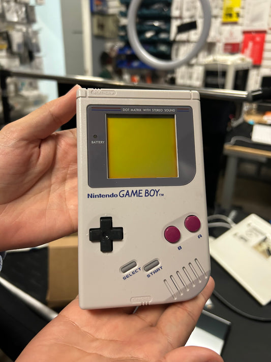 Original Nintendo Game Boy Classic (DMG-01) - Refurbished, Tested, Retro Gaming