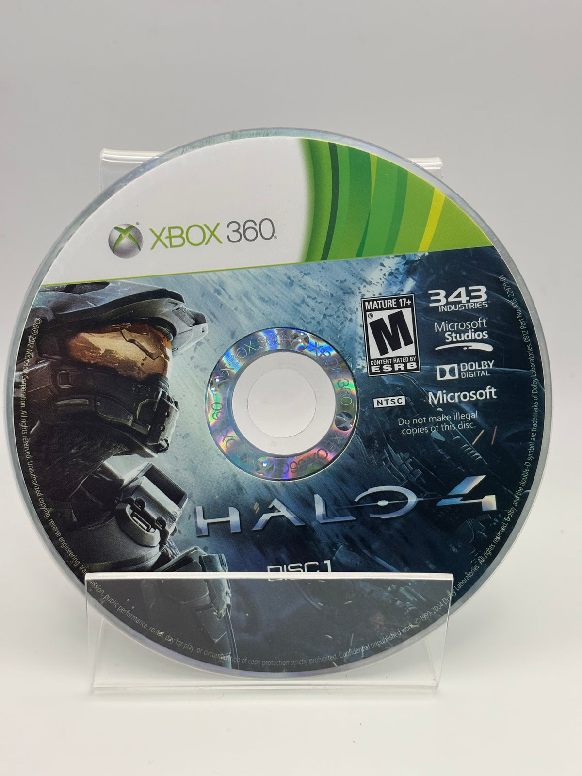 Halo 4 Disc Only B-Grade Disc Quality