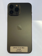iPhone 13 Pro Max 128gb Unlocked Graphite / Black