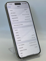 iPhone 15 Pro Max 256gb AT&T Black Titanium