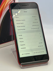 iPhone SE 2nd Gen RED 64gb Unlocked