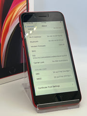 iPhone SE 2nd Gen RED 64gb Unlocked