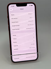 iPhone 13 512gb Unlocked RED Pre Owned A-Grade
