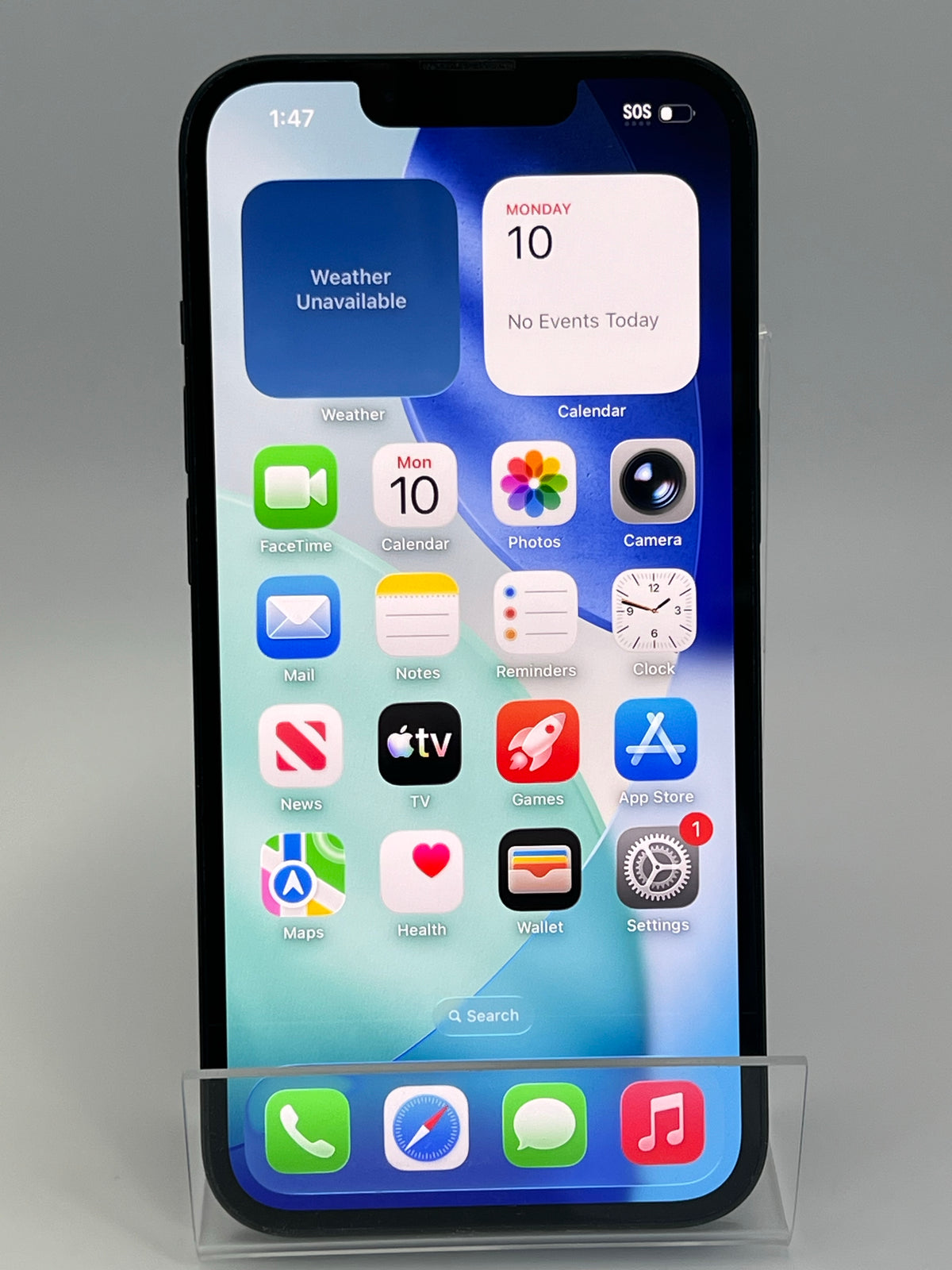 iPhone 13 256gb Unlocked Midnight Black Pre Owned A-Grade