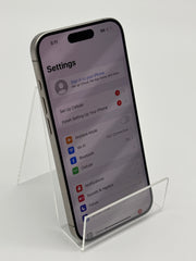 iPhone 15 Pro 128gb Xfinity Locked 100% Battery Natural Titanium C-Grade