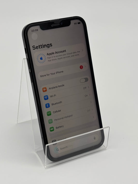 iPhone 12 Black 64gb 100% Battery Restored