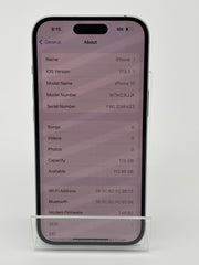 iPhone 15 Green 128gb 100% Battery Unlocked A-Grade