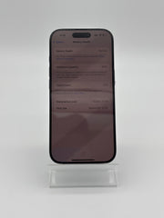 Apple iPhone 16 Pro | 256GB | Black Titanium (Unlocked) | 93% Battery Health | Restored Display & Back Glass
