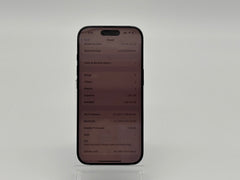 Apple iPhone 16 Pro | 256GB | Black Titanium (Unlocked) | 93% Battery Health | Restored Display & Back Glass